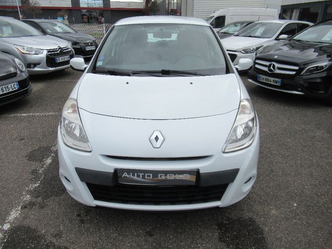 Renault Clio III 1.2 16V 75 GPL eco2 Expression Clim Blanche de 2011