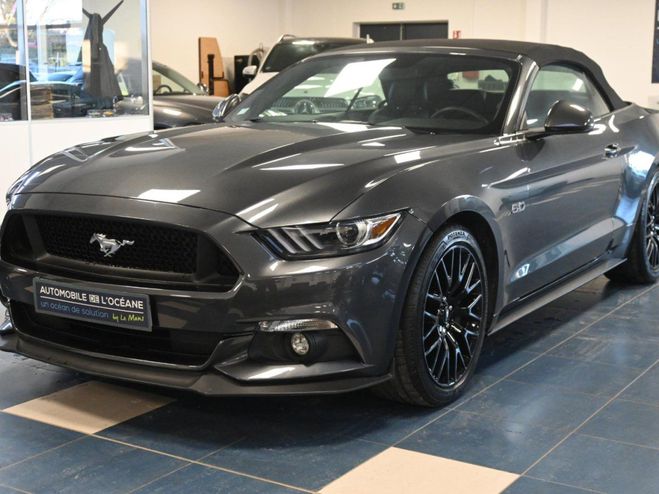 Ford Mustang CONVERTIBLE V8 5.0 421 GT Gris Magnetic de 2016
