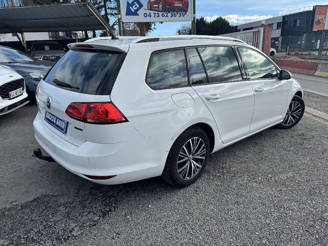 Volkswagen Golf SW 1.4 TSI 125 MultiFuel E85 S�rie Sp�ci Blanc de 2016