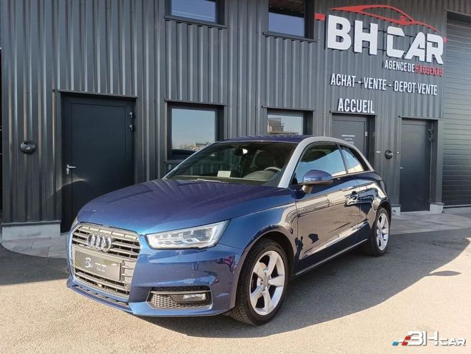 Audi A1 1.0 TFSI 95CV S-TRONIC ULTRA S-LINE BOSE Bleu de 2016