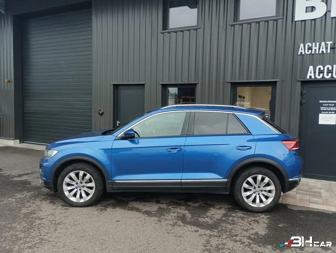 Volkswagen T Roc 1.5 TSI 150CV BVM6 EVO CARAT TOIT PANORA Bleu de 2020
