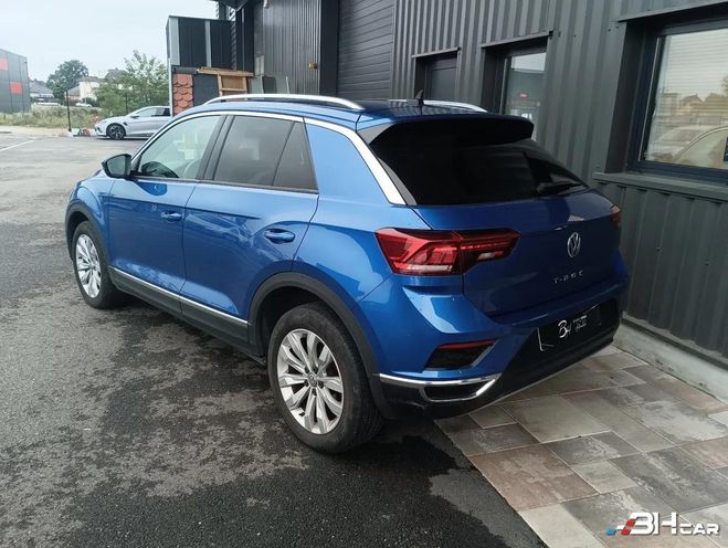 Volkswagen T Roc 1.5 TSI 150CV BVM6 EVO CARAT TOIT PANORA Bleu de 2020