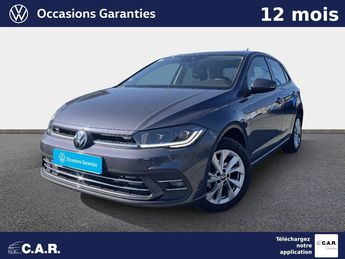  Voir d&eacute;tails -Volkswagen Polo 1.0 TSI 95 S&S DSG7 Style &agrave;  La Rochelle (17)