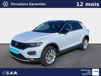  Voir d&eacute;tails -Volkswagen T Roc 1.5 TSI 150 EVO Start/Stop DSG7 Carat &agrave;  La Rochelle (17)
