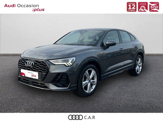 Audi Q3 Sportback 35 TFSI 150 ch S tronic 7 S li Gris de 2022