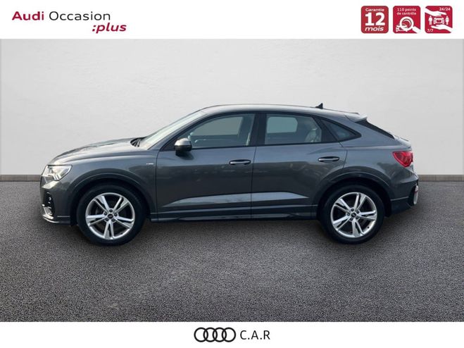 Audi Q3 Sportback 35 TFSI 150 ch S tronic 7 S li Gris de 2022