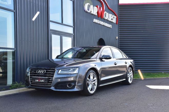 Audi A8 V6 3.0 TDI 262 AVUS EXTENDED QUATTRO TIP GRIS METAL de 2017