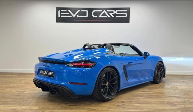 Porsche 718 Spyder 4.0 420 ch PDK Origine France / P Bleu de 2023