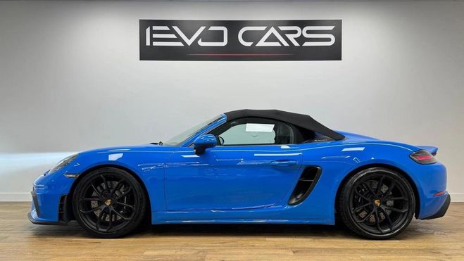 Porsche 718 Spyder 4.0 420 ch PDK Origine France / P Bleu de 2023