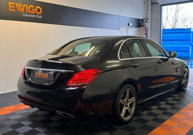 Mercedes Classe C iv (w205) 200d 2.2 136 ch pack amg 9g-tr Noir de 2018