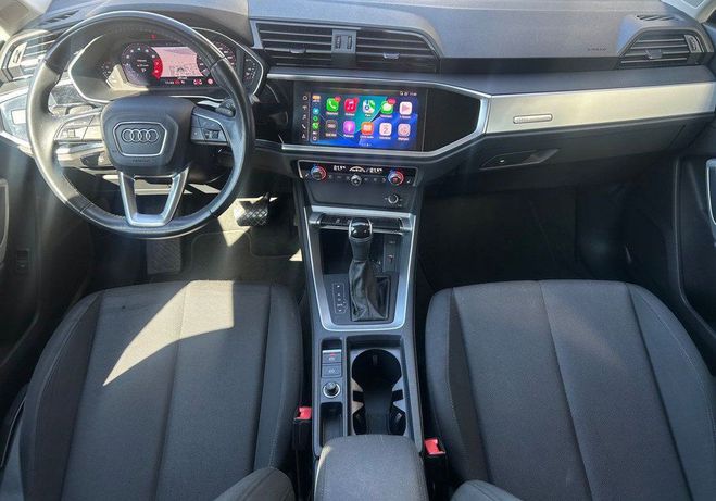 Audi Q3 1.5l 35 tfsi 150ch design apple carplay  Noir de 2019