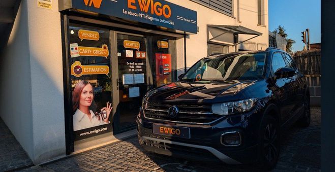 Volkswagen T Cross 1.0 tsi 110cv united Bleu de 2021