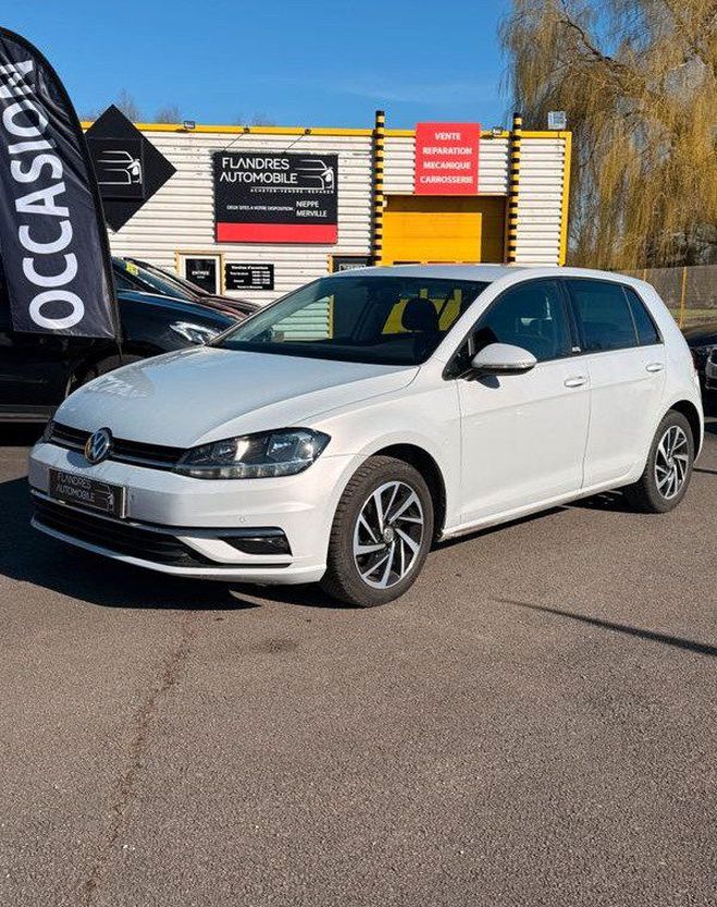 Cliquer pour voir la photo suivante Volkswagen Golf 1.4 TSI 125ch CONNECT Blanc de 2018