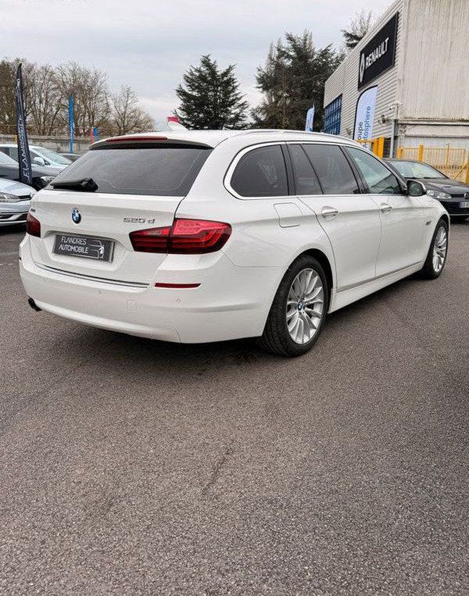 BMW Serie 5 Touring 520dA xDrive 190ch Executive 520 Blanc de 2016