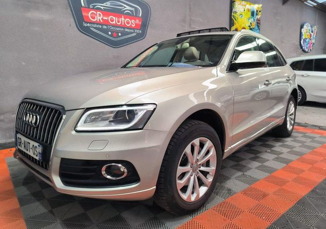 Audi Q5 2.0 Tdi 190cv S-TRONIC AVUS 1ere main To Gris de 2015