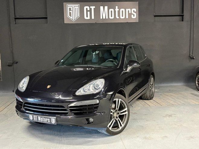 Porsche Cayenne (958) DIESEL Noir de 2012