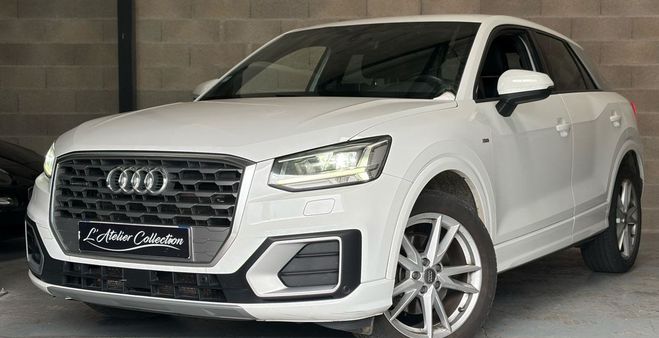 Audi Q2 SLINE 40 TDI QUATTRO CAMERA DE RECUL FUL Blanc de 2018