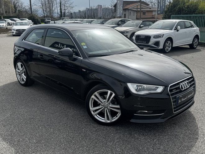 Audi A3 2.0 TDI 150CH FAP S LINE QUATTRO Noir de 2015