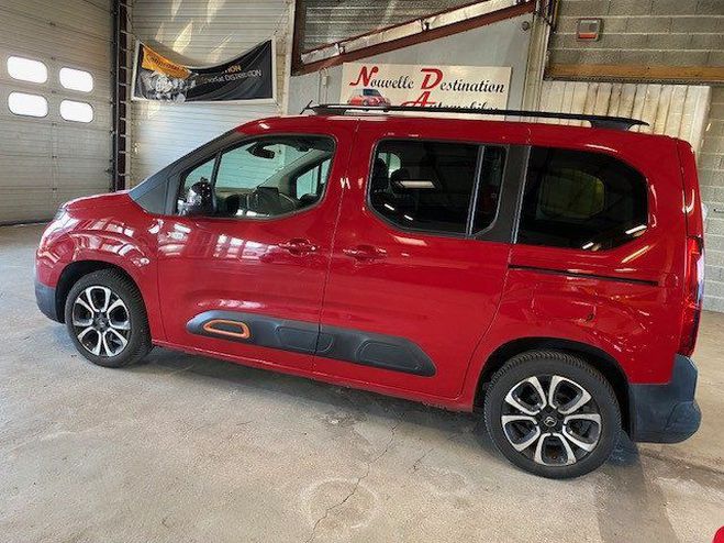Cliquer pour voir la photo suivante Citroen Berlingo ARRIVAGE 1.5 BLUEHDI 100CH SHINE PACK XT ROUGE de 2020