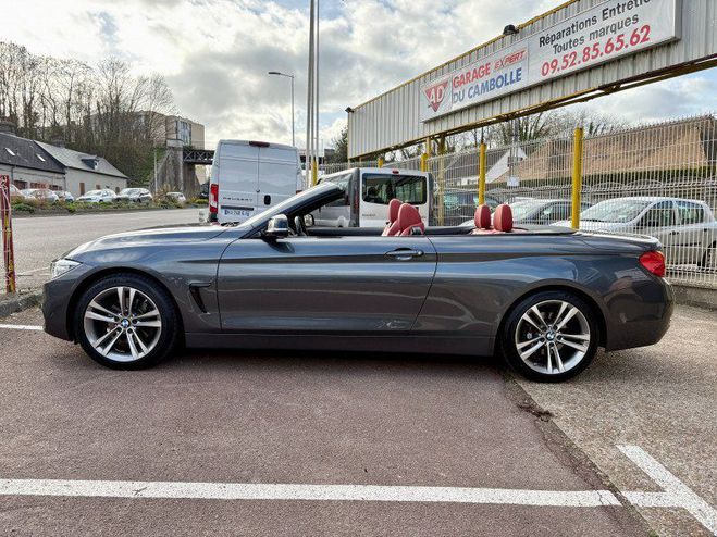 BMW Serie 4 CABRIOLET (F33) 420DA 184CH SPORT Gris de 2015