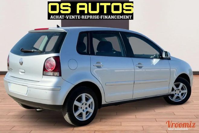 Volkswagen Polo 1.2i 60ch (4cv) - BVM5 - 5 Portes - Unit Gris de 2007