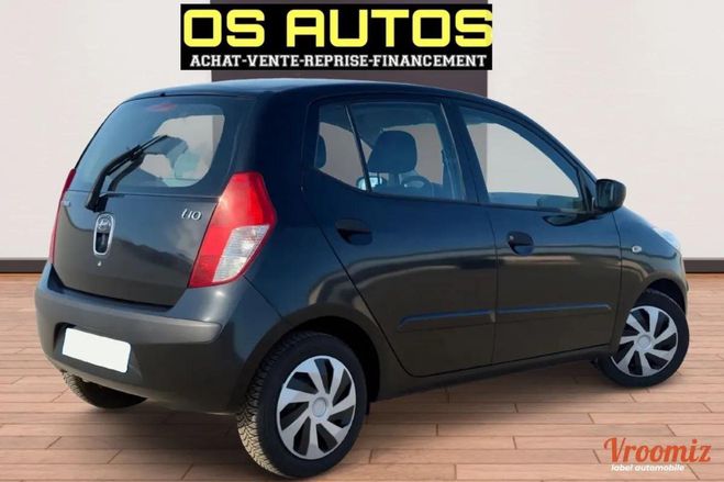 Hyundai I10 1.1i 65ch (4 cv) - BVM5 - 5 Portes - Noi Noir de 2009