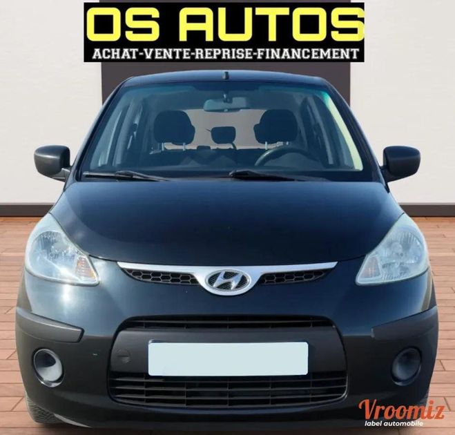 Hyundai I10 1.1i 65ch (4 cv) - BVM5 - 5 Portes - Noi Noir de 2009
