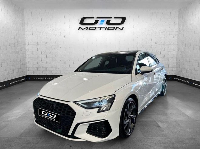 Audi A3 Sportback 35 TDI 150 S tronic 7 S Line Blanc Ibis de 2023
