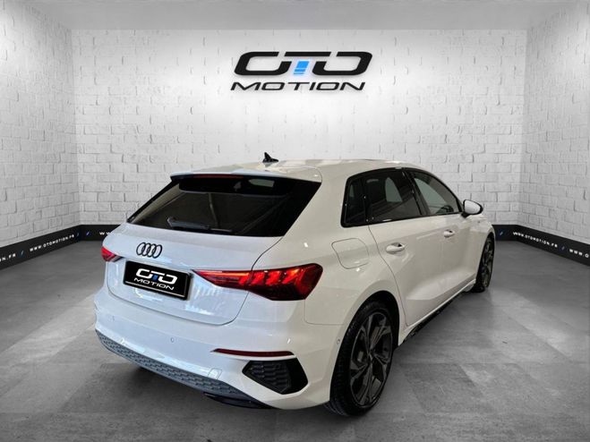 Audi A3 Sportback 35 TDI 150 S tronic 7 S Line Blanc Ibis de 2023