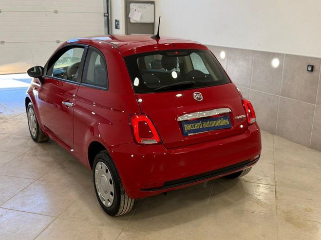 Fiat 500 1.0 hybride 70 ch Cult 1ere main ROUGE de 2022