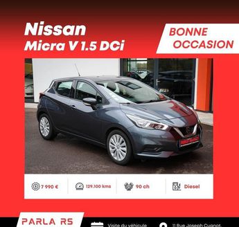  Voir d&eacute;tails -Nissan Micra V 1.5 DCi 90ch 1�re main &agrave; Sarreguemines (57)