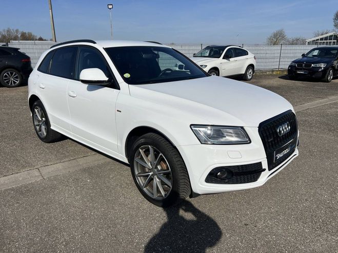 Audi Q5 2.0 TDI 190ch S-Line Quattro S-Tronic 7  BLANC de 2016
