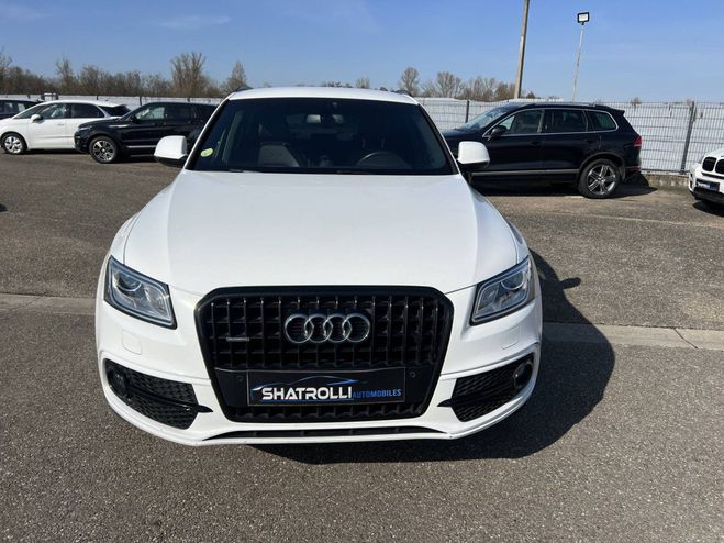 Audi Q5 2.0 TDI 190ch S-Line Quattro S-Tronic 7  BLANC de 2016