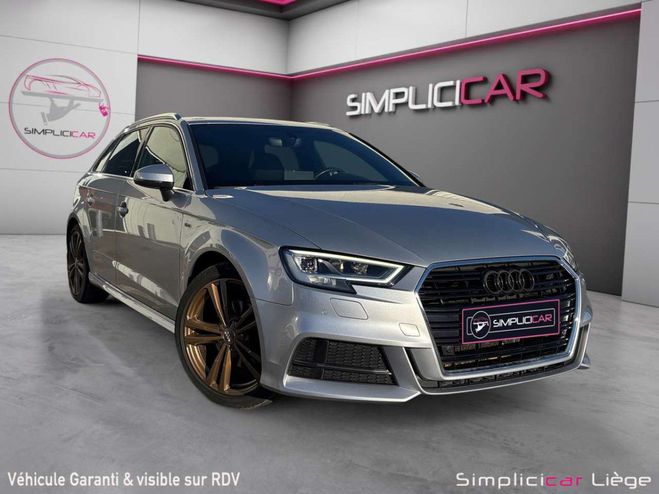 Audi A3 Sportback 1.6TDi S line Gris M�tallis� de 