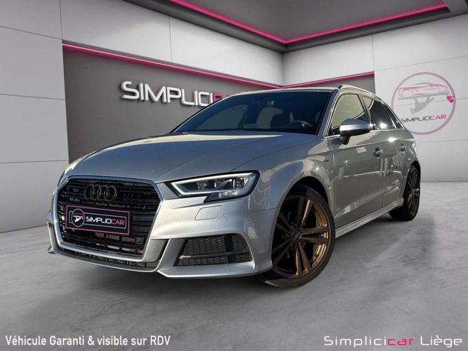 Audi A3 Sportback 1.6TDi S line Gris M�tallis� de 