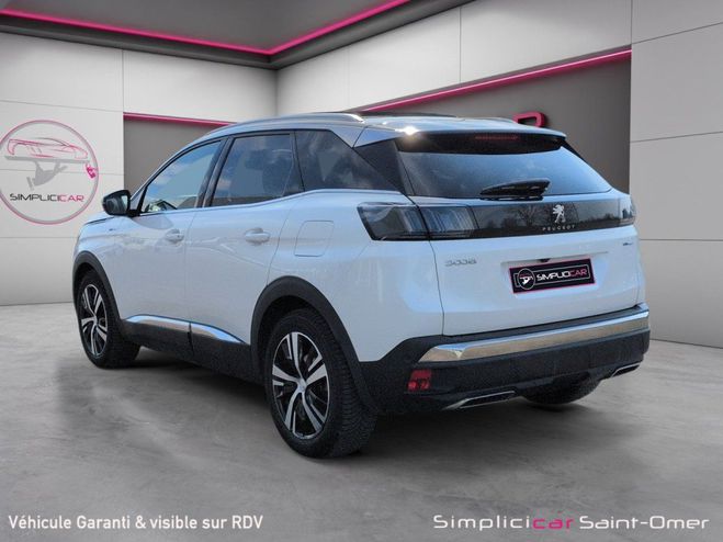 Peugeot 3008 Hybrid 225 e-EAT8 GT toit panoramique ga Blanc de 2022