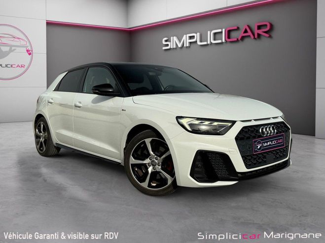 Audi A1 Sportback 35 TFSI 150 ch S tronic 7 S Li Blanc de 2019