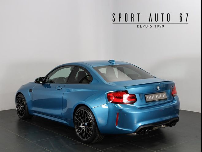 BMW M2 COMPETITION 6 cylindres 3.0L bi turbo Long Beach Blue de 2018