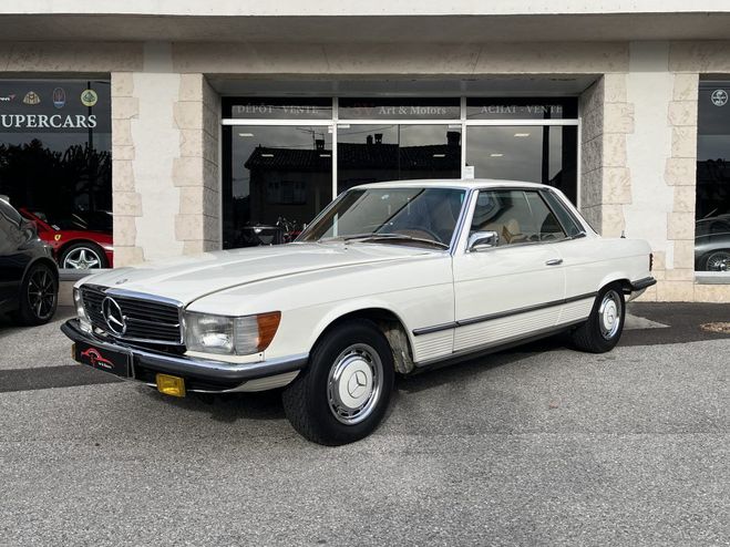 Mercedes 350 SLC Blanc Verni de 1972