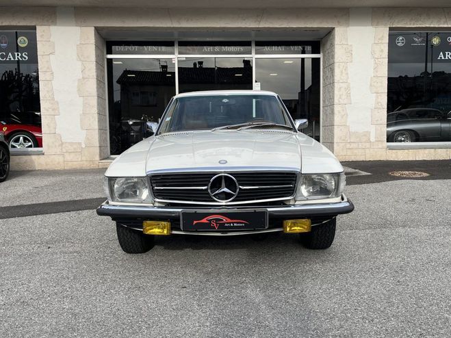 Mercedes 350 SLC Blanc Verni de 1972
