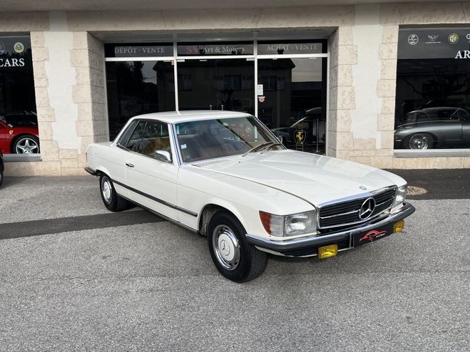 Mercedes 350 SLC Blanc Verni de 1972