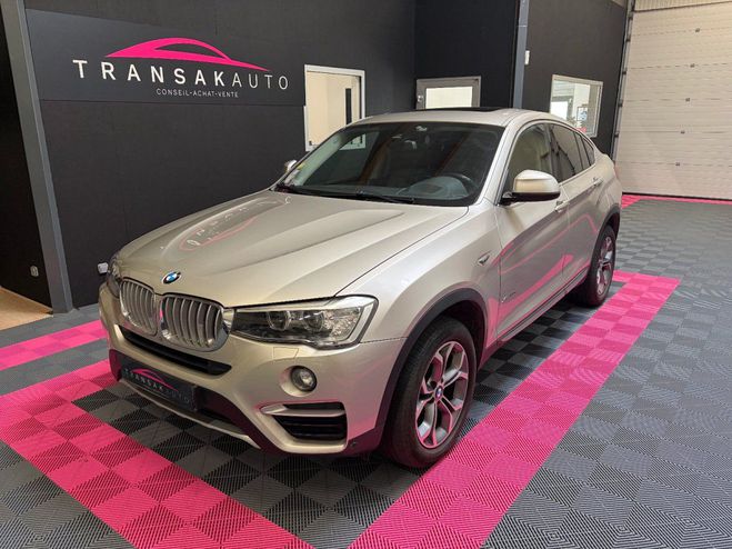BMW X4 F26 xDrive30d 258ch xLine A / Entretien  Gris Champagne de 2014