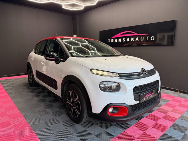 Citroen C3 SOCIETE BLUEHDI 75 SS FEEL / SUIVIE D'EN Blanc de 2018