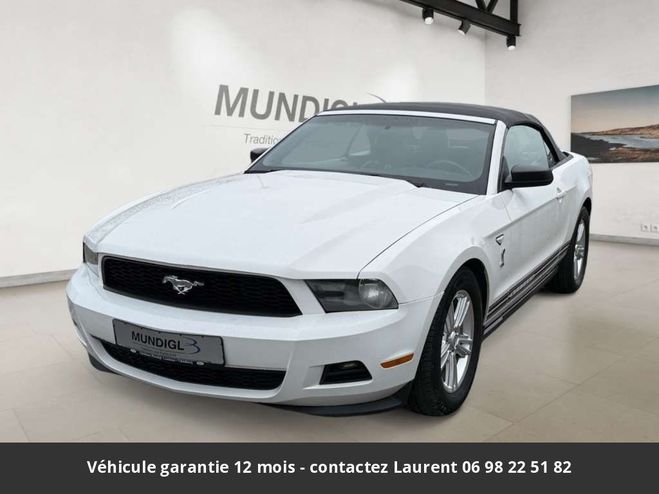 Ford Mustang premium cabriolet tout compris hors homo Blanc de 2012