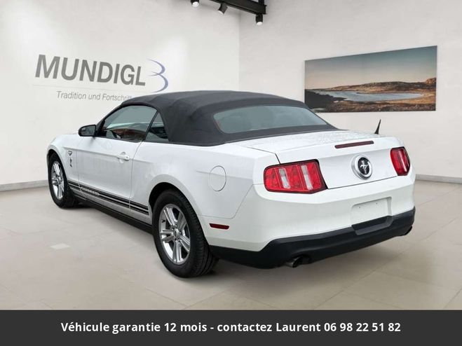Ford Mustang premium cabriolet tout compris hors homo Blanc de 2012
