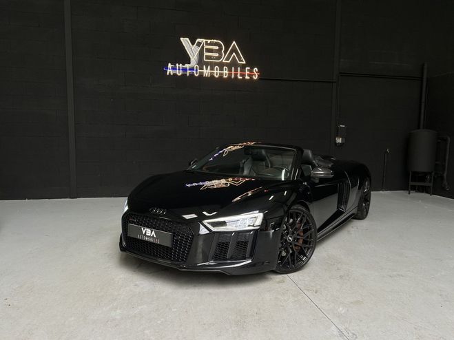 Audi R8 (2) V10 5.2 FSI S TRONIC QUATTRO Spyder Noir de 2017