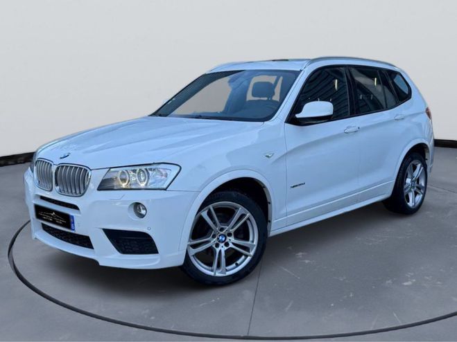 BMW X3 xDrive30dA 258ch Executive Blanc de 2013