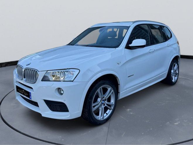 BMW X3 xDrive30dA 258ch Executive Blanc de 2013