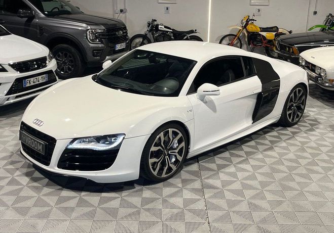 Audi R8 coupe 5.2 v10 fsi 525 quattro Blanc de 2009