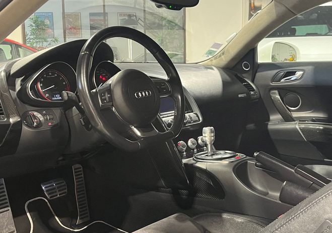 Audi R8 coupe 5.2 v10 fsi 525 quattro Blanc de 2009